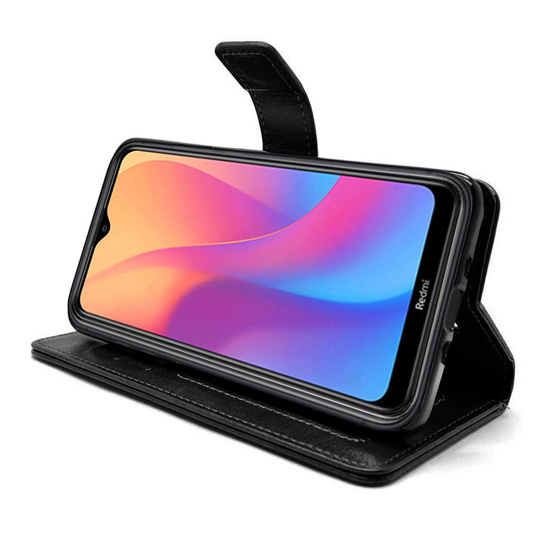 Premium Wallet Flip Case Cover for Mi Redmi 8A 4G