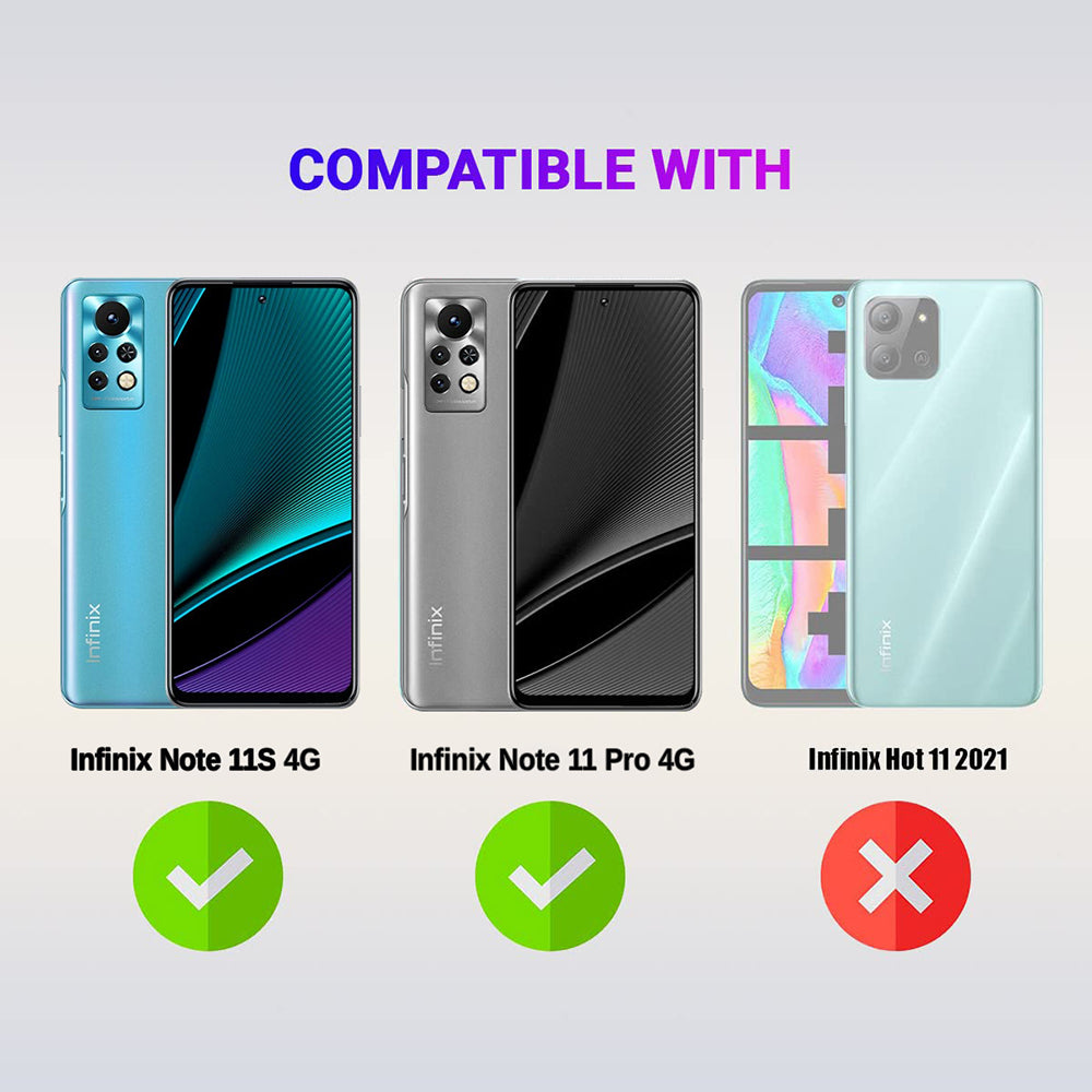 Floral Designer 2D Printed Back Case Cover for Infinix Note 11s 4G / Note 11 Pro 4G