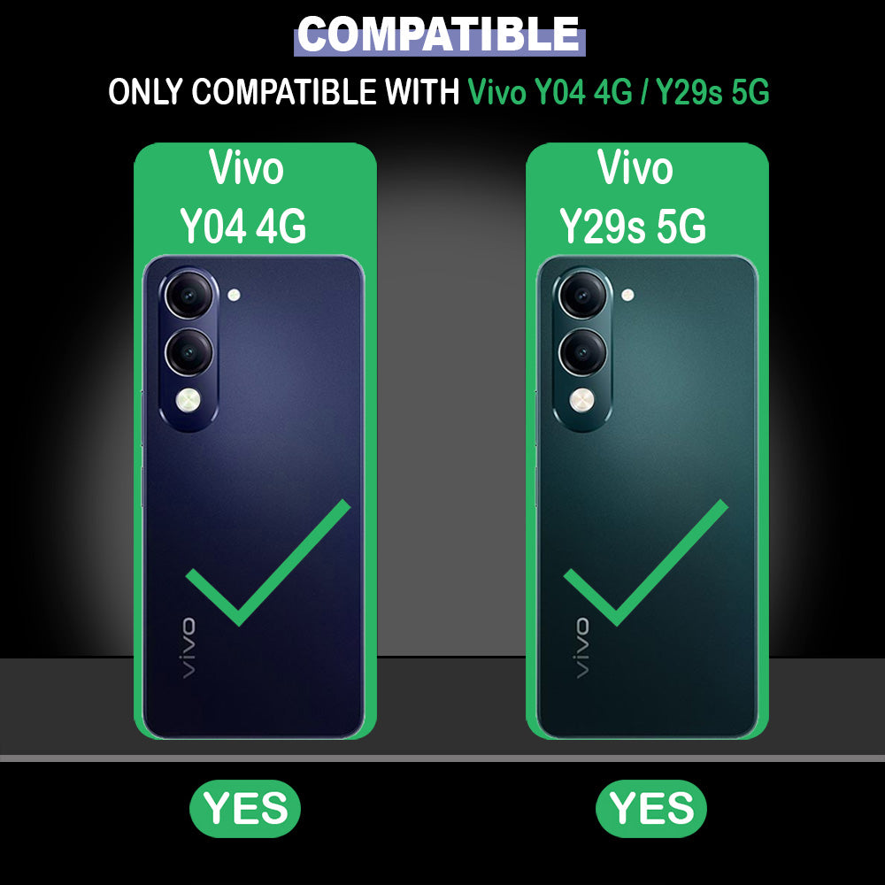 Cute Girls Designer 2D Printed Back Case Cover for Vivo Y04 4G / Y19e 4G / Y29s 5G