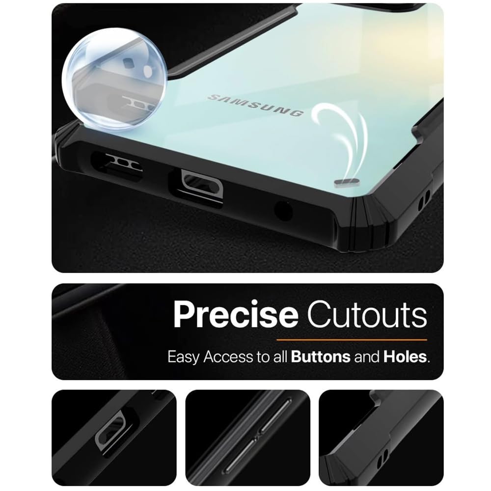 Shockproof Hybrid Cover for Vivo Y18 4G / Y18e 4G / Y03 4G / T3 Lite 5G / Z9 Lite 5G