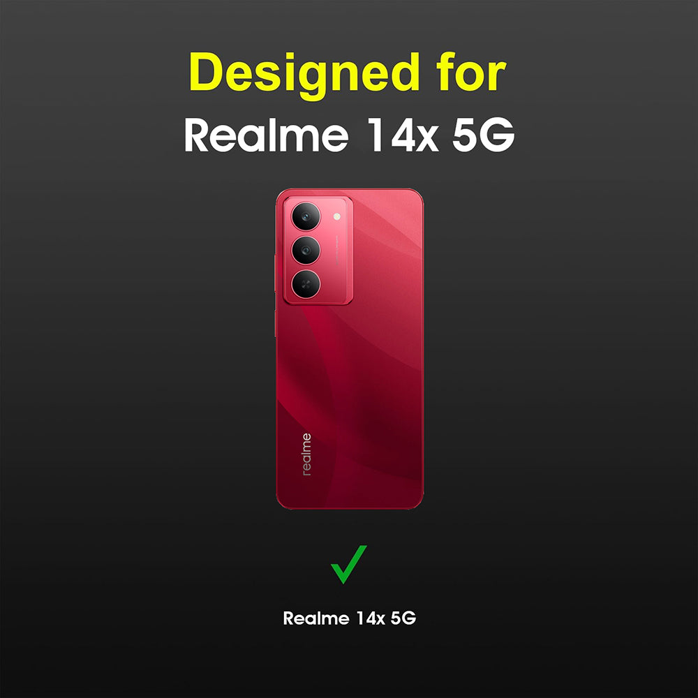Shockproof Hybrid Cover for Realme 14x 5G / P3x 5G