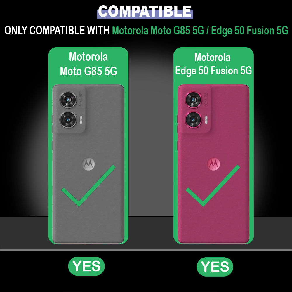 Anti Dust Plug Back Case Cover for Motorola Moto G85 5G / Edge 50 Fusion 5G