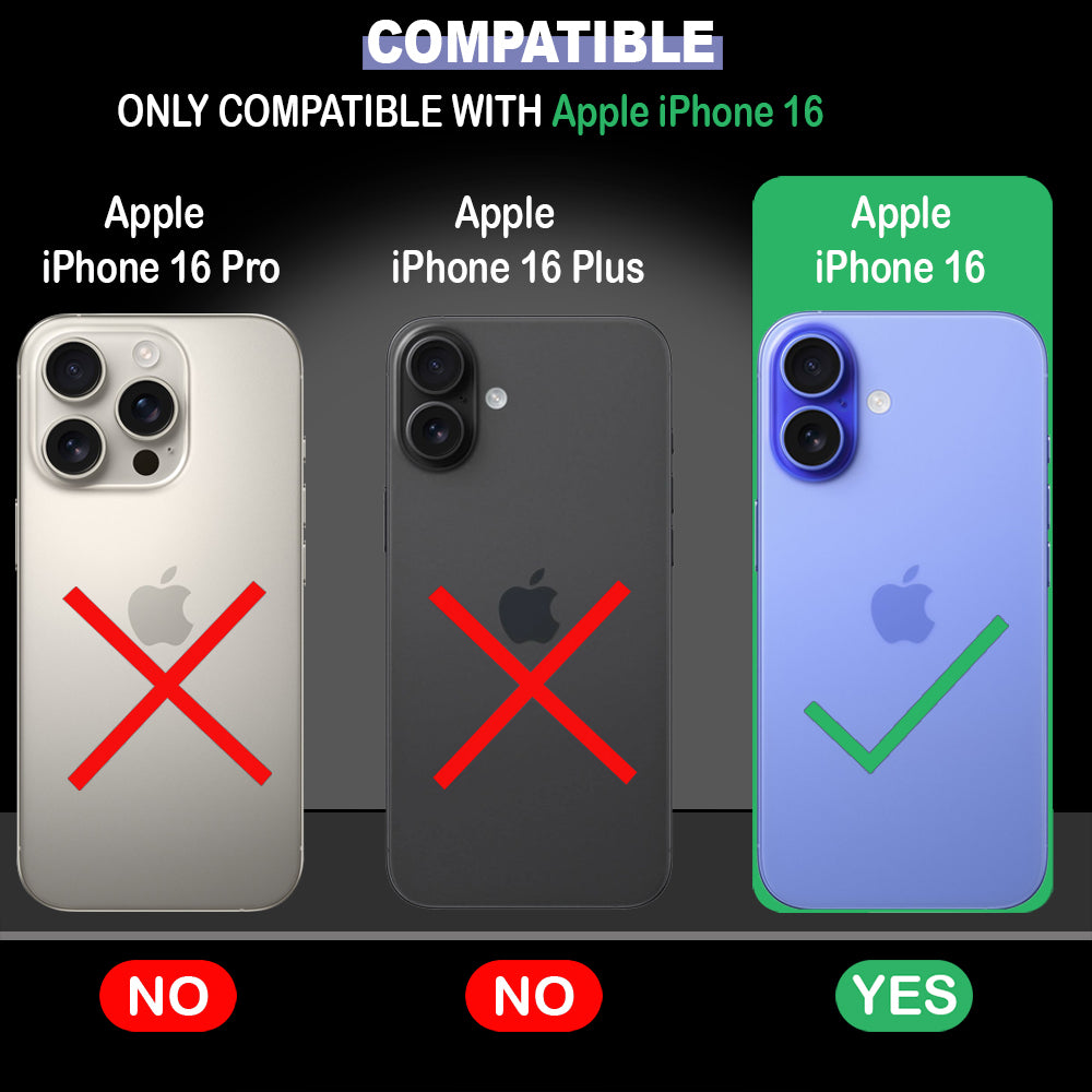 Anti Dust Plug Back Case Cover for Apple iPhone 16