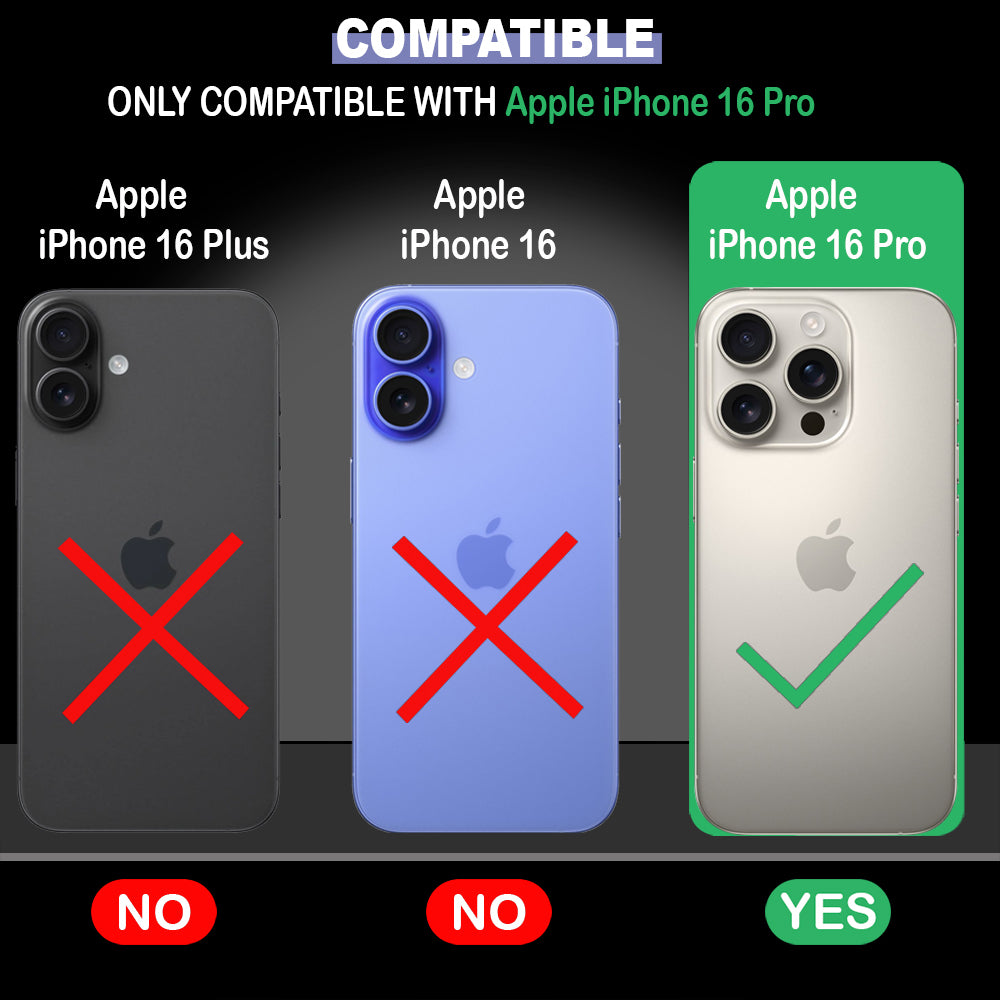 Anti Dust Plug Back Case Cover for Apple iPhone 16 Pro