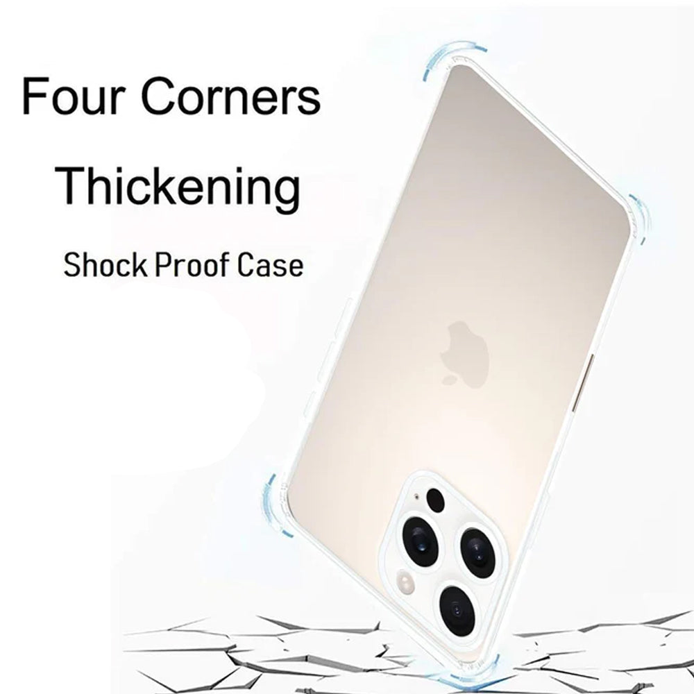 Anti Dust Plug Back Case Cover for Apple iPhone 16 Pro