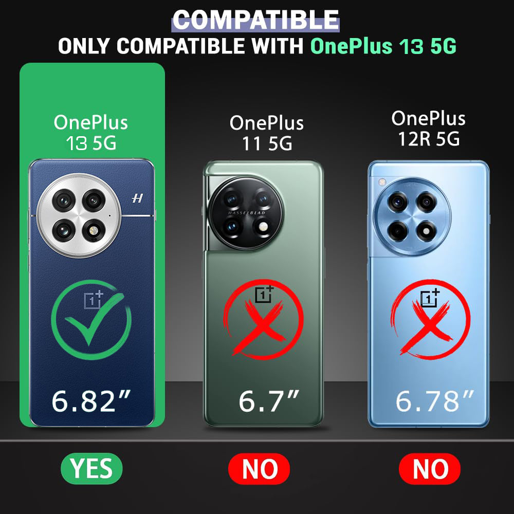 Anti Dust Plug Back Case Cover for OnePlus 13 5G