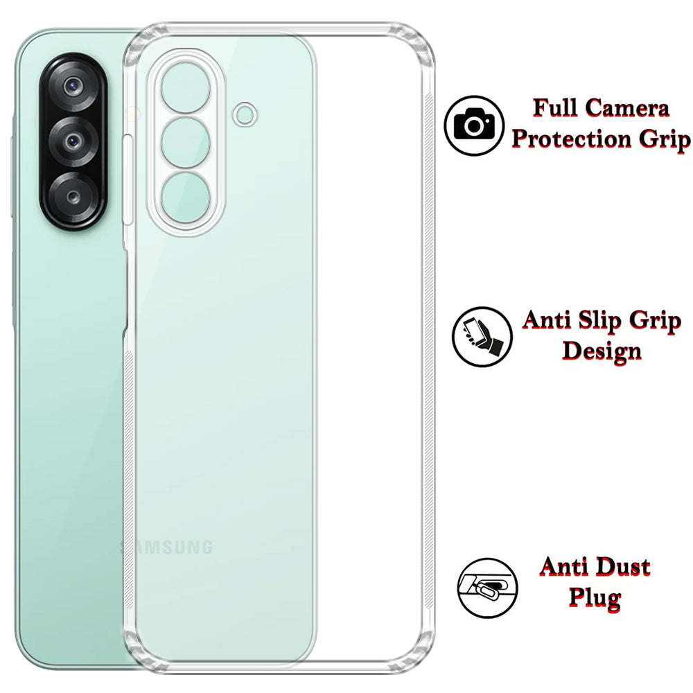 Anti Dust Plug Back Case Cover for Samsung Galaxy A26 5G