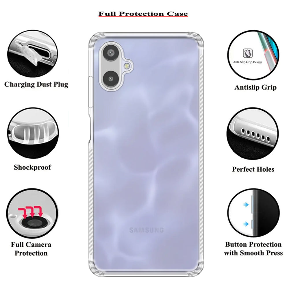 Anti Dust Plug Back Case Cover for Samsung Galaxy F06 5G / M06 5G