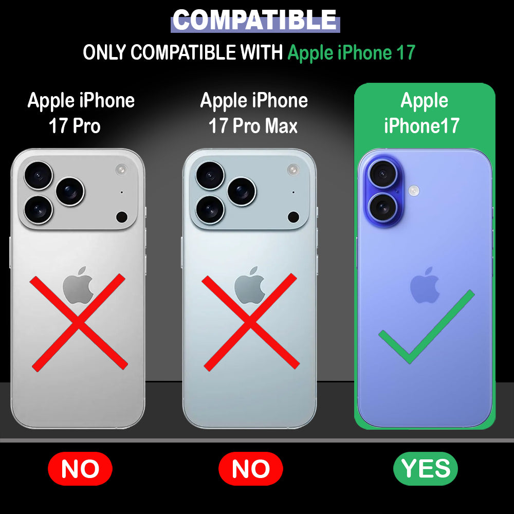 Anti Dust Plug Back Case Cover for Apple iPhone 17