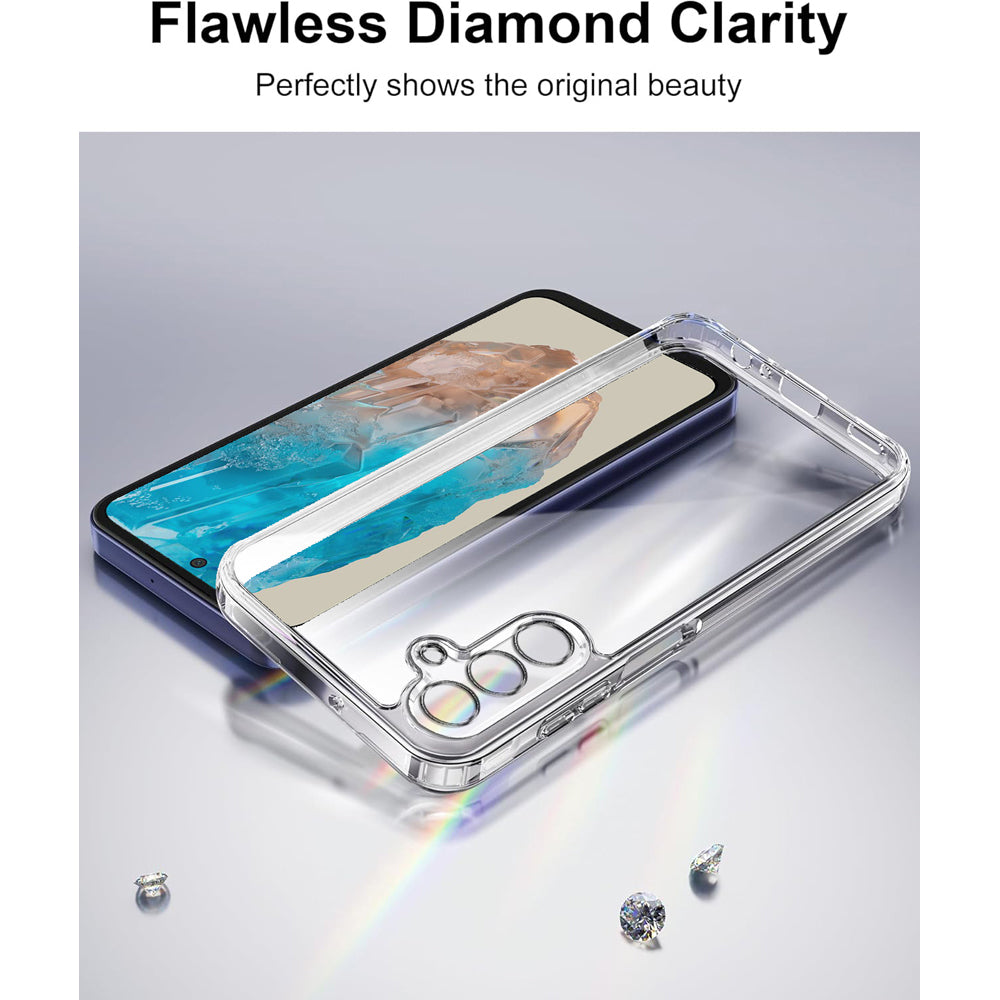 Super Clear Back Case Cover for Samsung Galaxy M35 5G