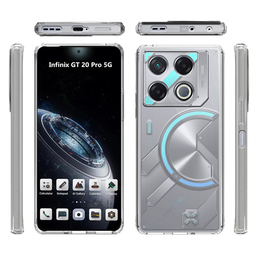 Super Clear Back Case Cover for infinix GT 20 Pro 5G