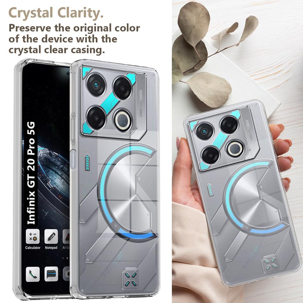 Super Clear Back Case Cover for infinix GT 20 Pro 5G