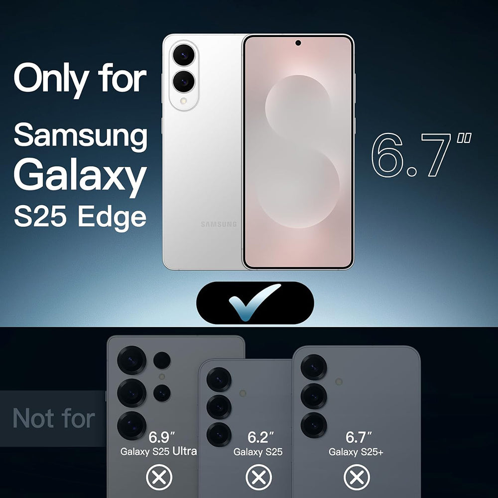 Super Clear Back Case Cover for Samsung Galaxy S25 Edge 5G