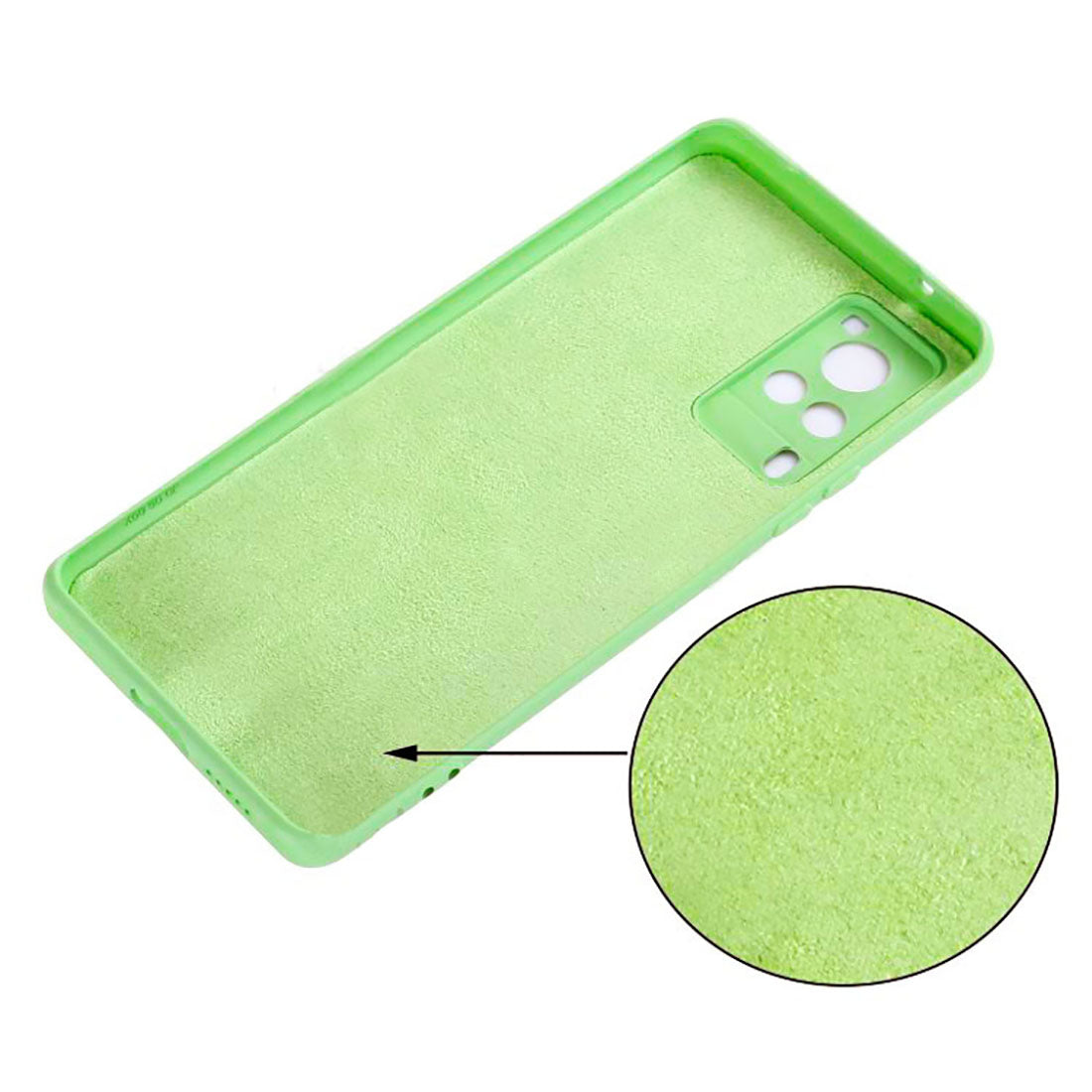 Liquid Silicone Case Cover for Vivo X60 5G