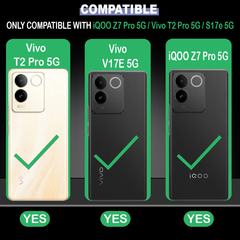 Liquid Silicone Case for iQOO Z7 Pro 5G / S17e 5G / T2 Pro 5G
