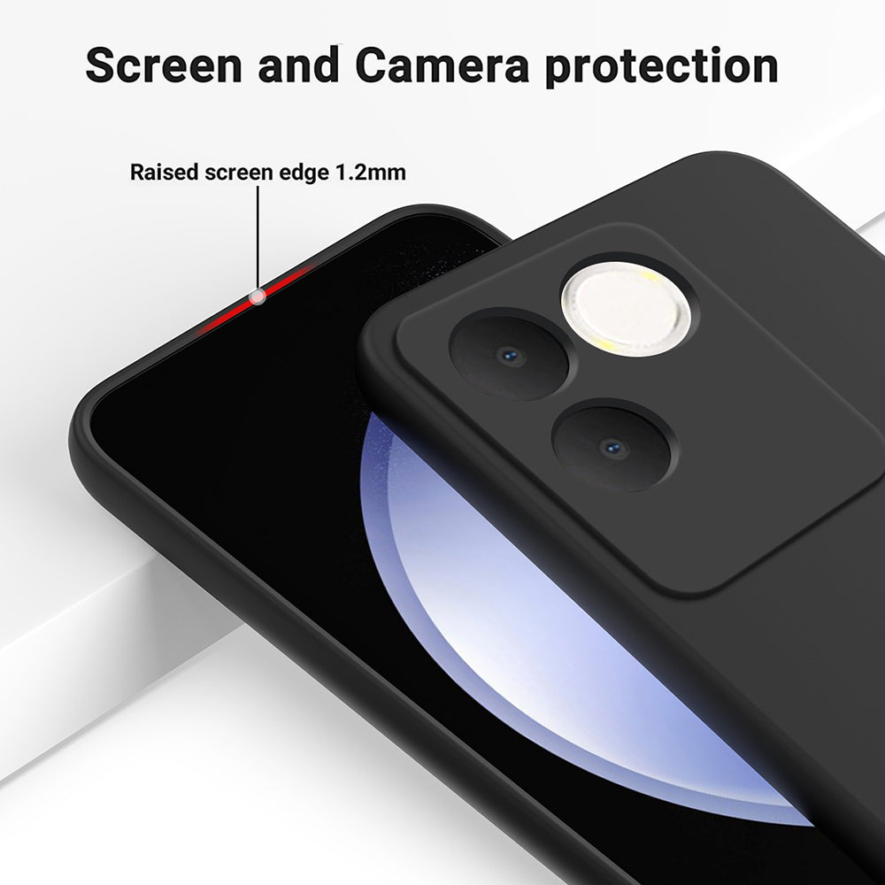 Liquid Silicone Case for iQOO Z7 Pro 5G / S17e 5G / T2 Pro 5G
