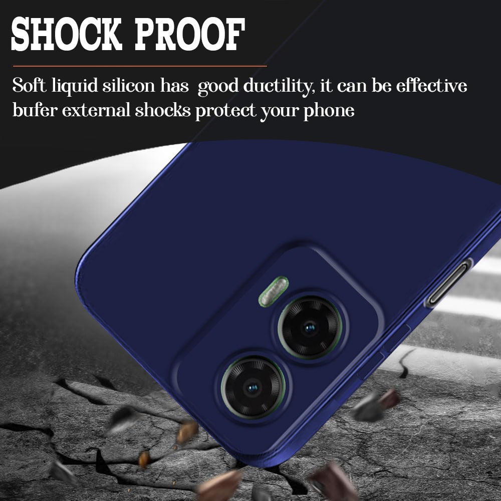 Liquid Silicone Case for Motorola Moto G35 5G