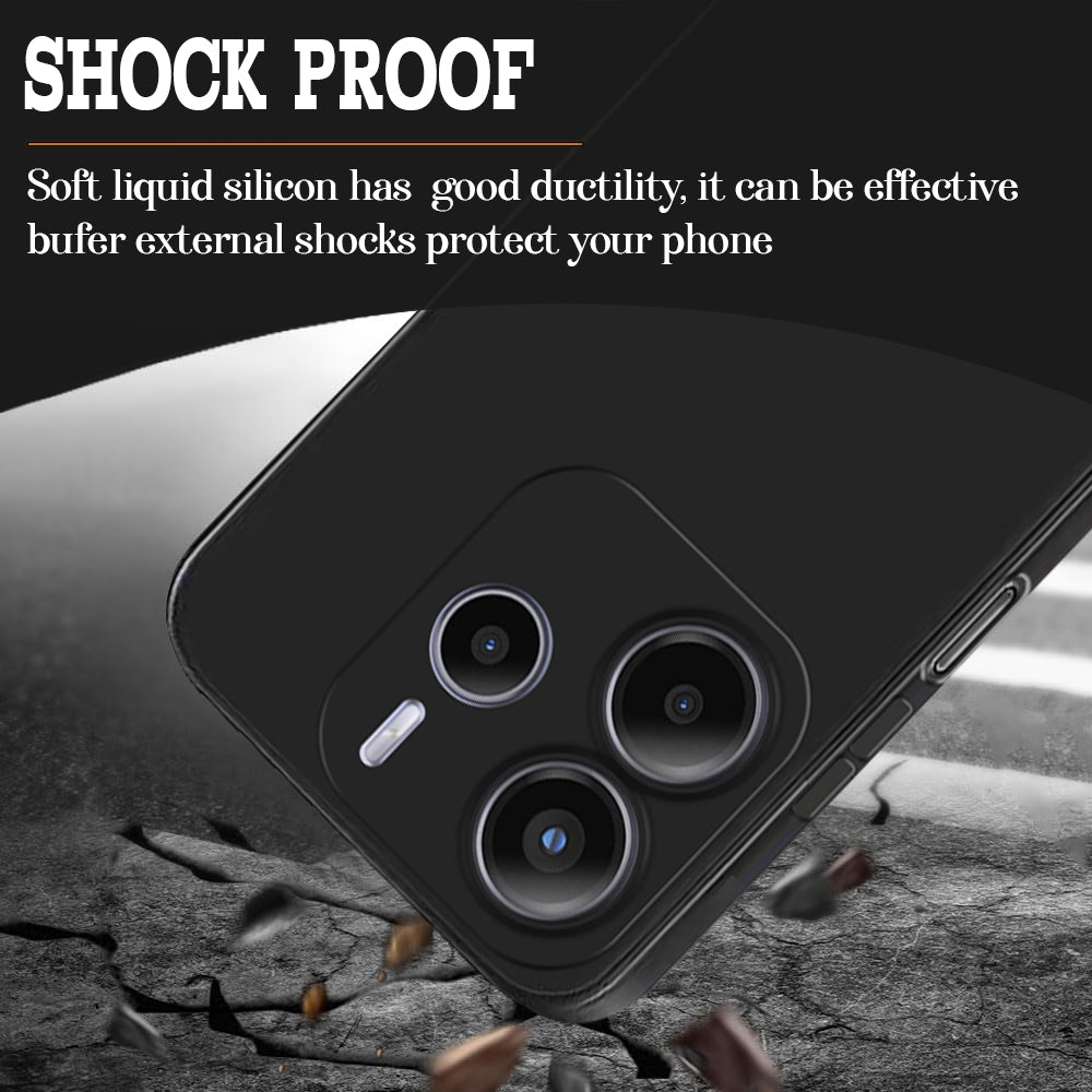Liquid Silicone Case for Mi Redmi Note 14 5G