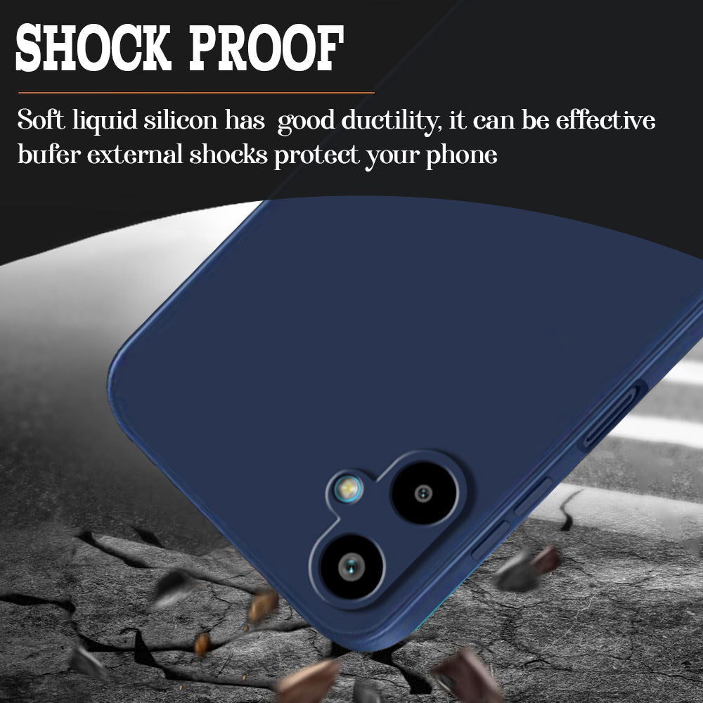 Liquid Silicone Case for Samsung Galaxy F06 5G / M06 5G