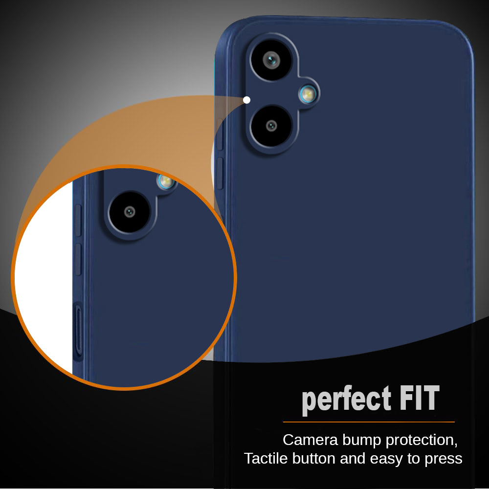 Liquid Silicone Case for Samsung Galaxy F06 5G / M06 5G