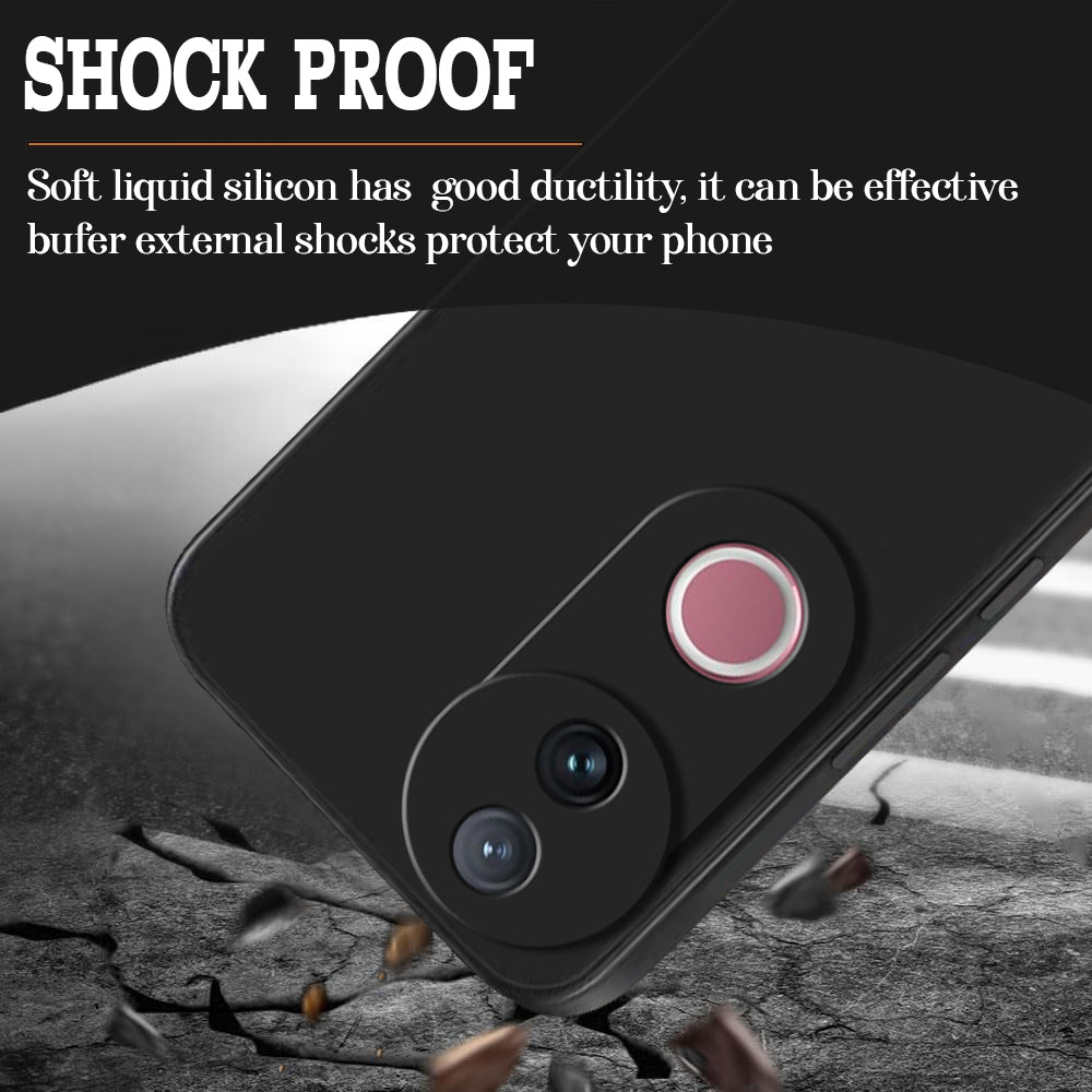 Liquid Silicone Case for Vivo V50 5G