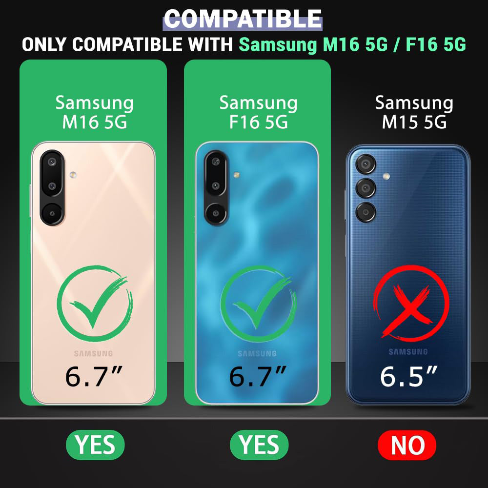Liquid Silicone Case for Samsung Galaxy M16 5G / F16 5G