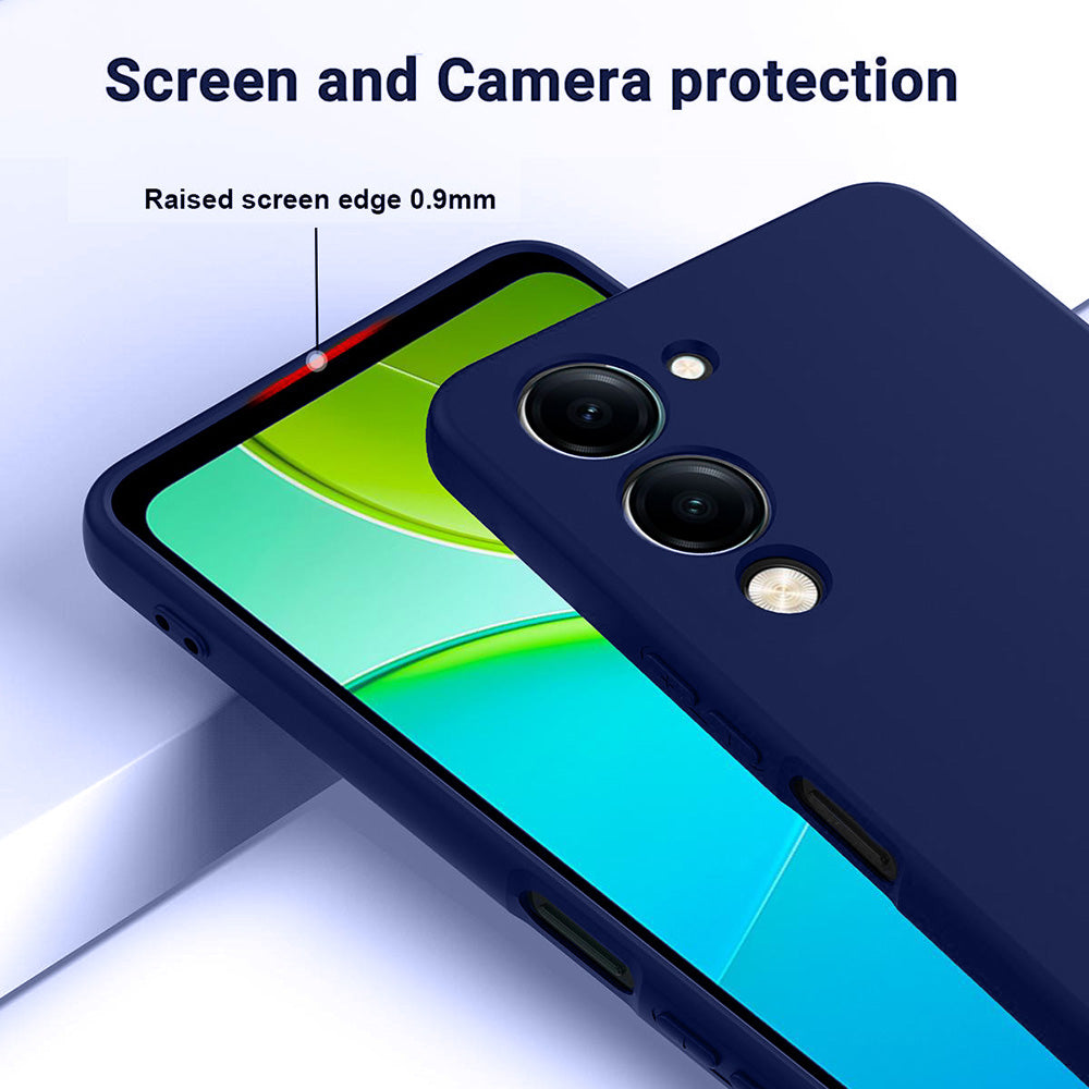 Liquid Silicone Case for Vivo Y19e 4G / Y04 4G / Y29s 5G