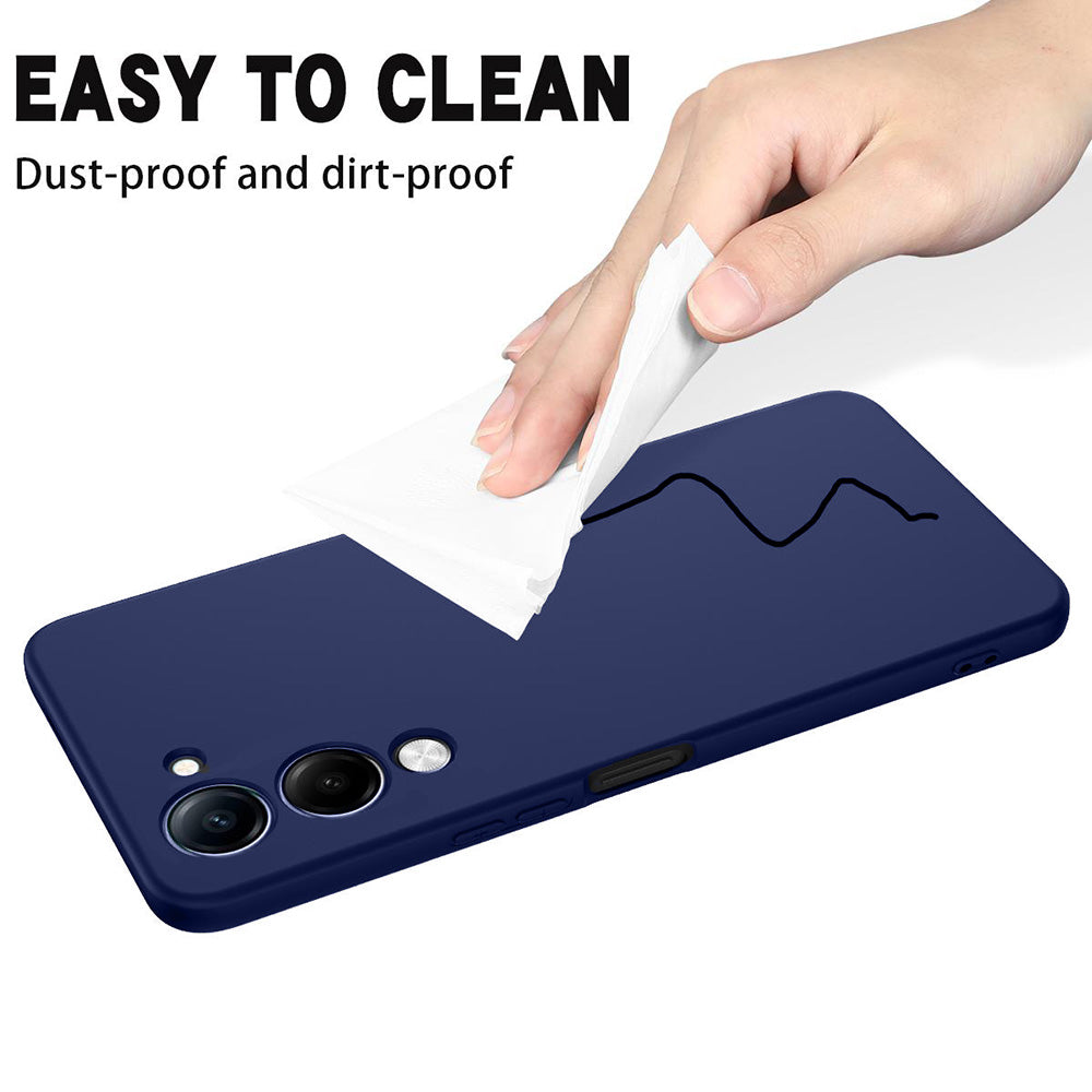 Liquid Silicone Case for Vivo Y19e 4G / Y04 4G / Y29s 5G