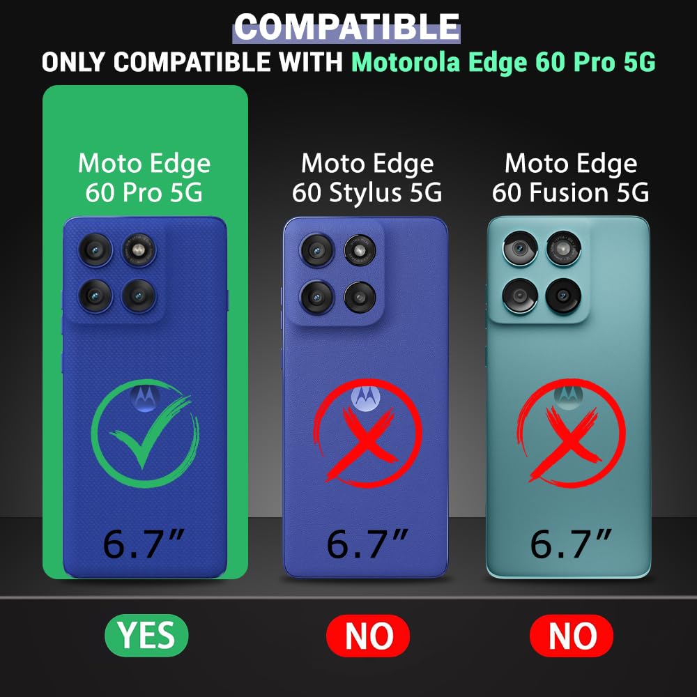 Liquid Silicone Case for Motorola Moto Edge 60 Pro 5G