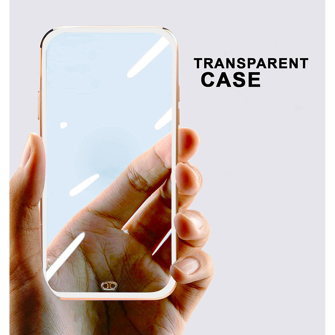 Electroplated Logo View Back Case Cover for Apple iPhone 14 Pro Max