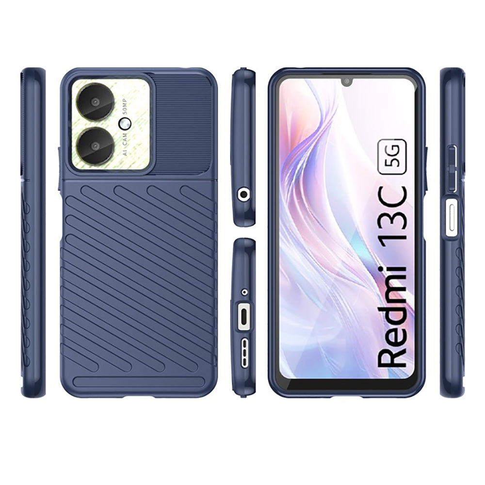 Thunder TPU Cover for Mi Redmi 13C 5G / Poco M6 5G