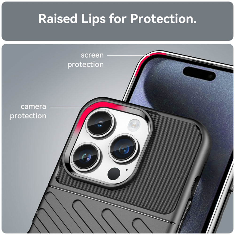 Thunder TPU Cover for Apple iphone 15 Pro