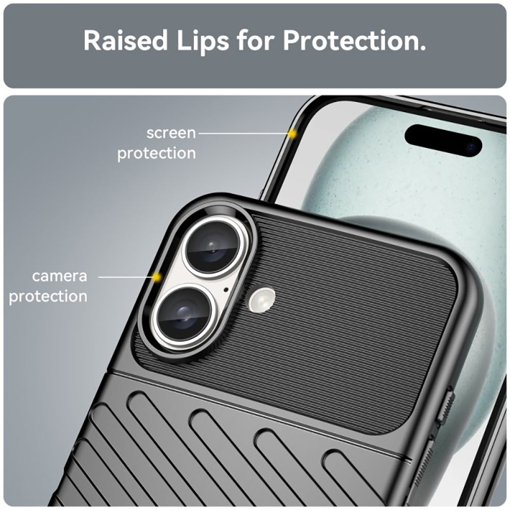 Thunder TPU Cover for Apple iPhone 16 Plus