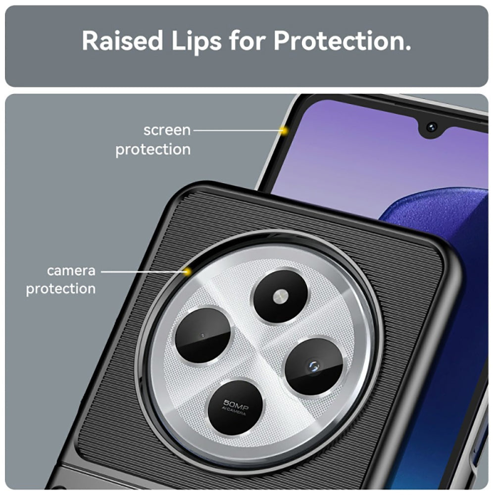 Thunder TPU Cover for Mi Redmi A4 5G / 14C 5G / 14R 5G / Poco C75 5G