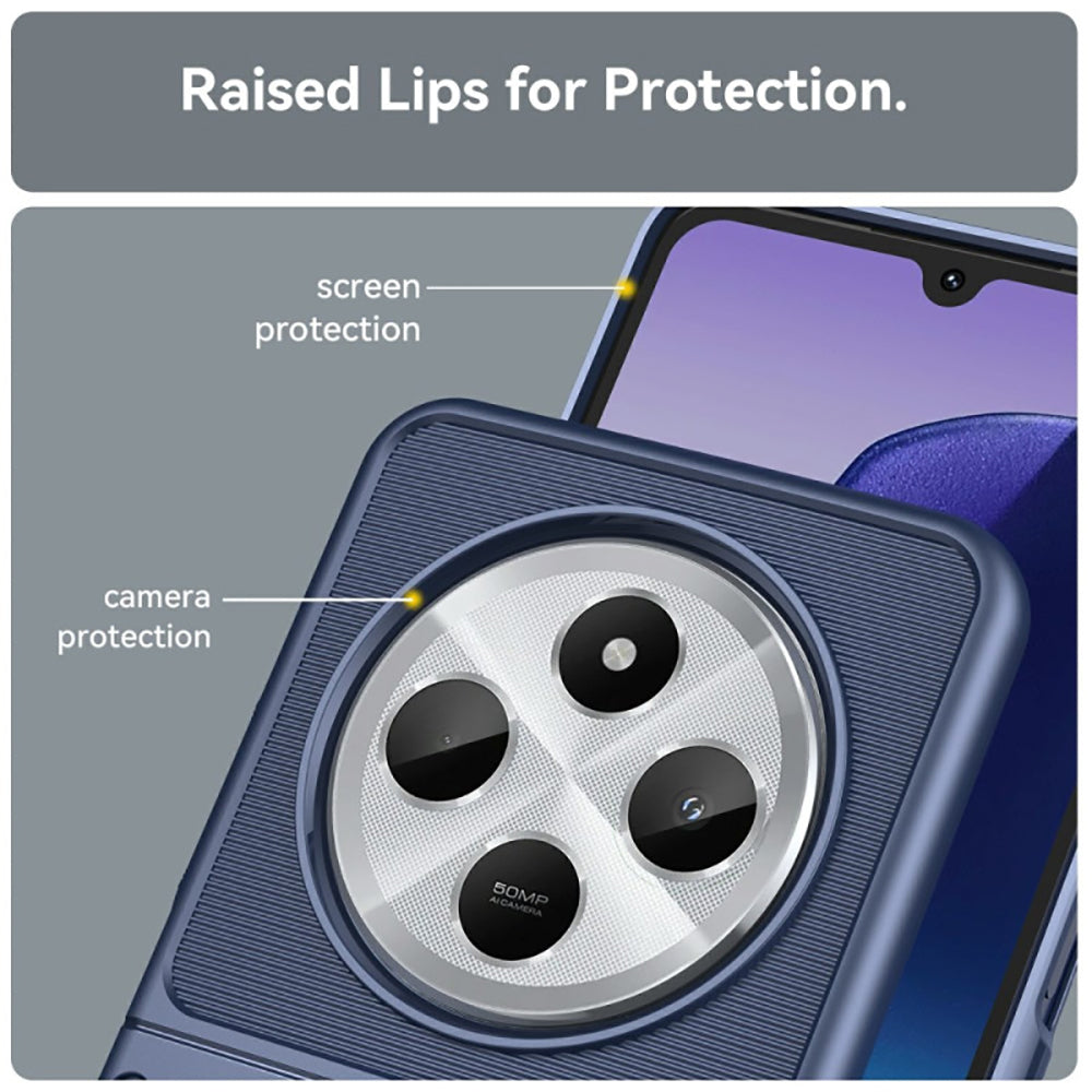 Thunder TPU Cover for Mi Redmi A4 5G / 14C 5G / 14R 5G / Poco C75 5G