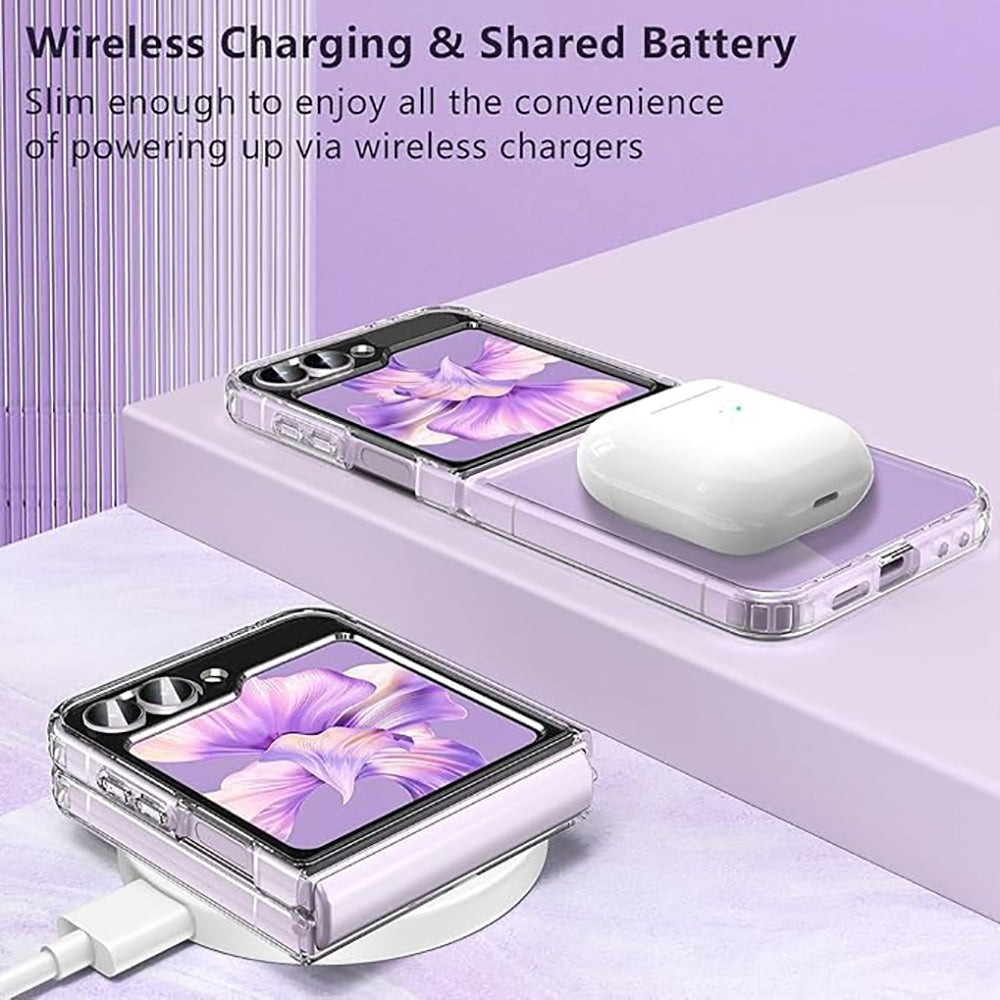 MagSafe Crystal Clear Back Cover for Samsung Galaxy Z Flip6 5G