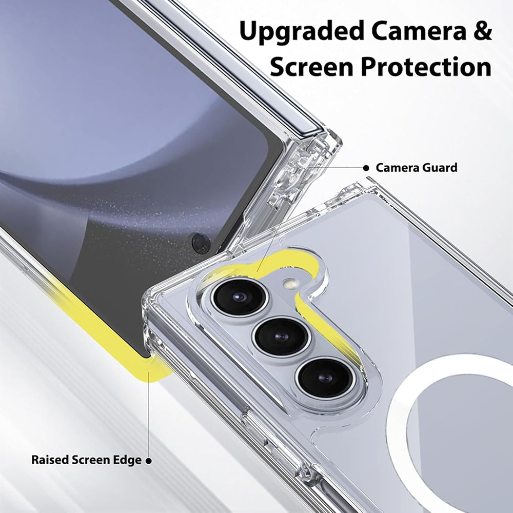 MagSafe Crystal Clear Back Cover for Samsung Galaxy Z Fold6 5G