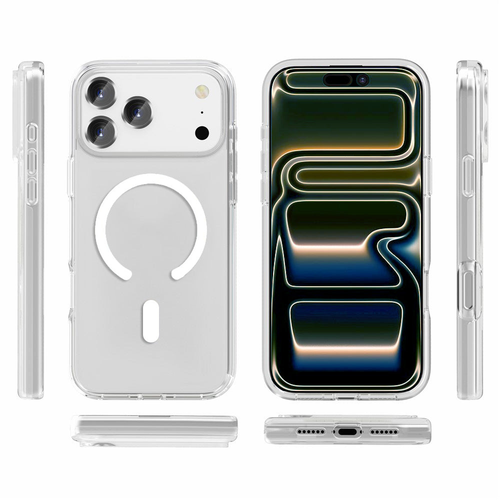 MagSafe Crystal Clear Back Cover for Apple iPhone 17 Pro