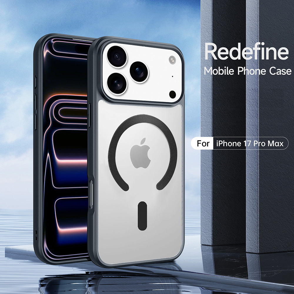 MagSafe Crystal Clear Back Cover for Apple iPhone 17 Pro Max
