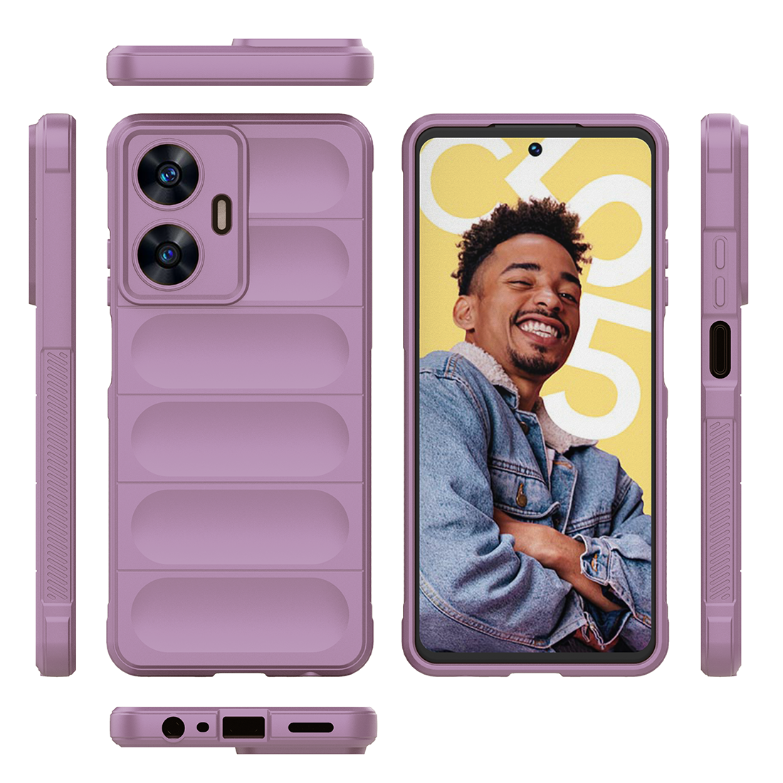 Magic Back Case Cover for Realme C55 4G / Narzo N55 4G