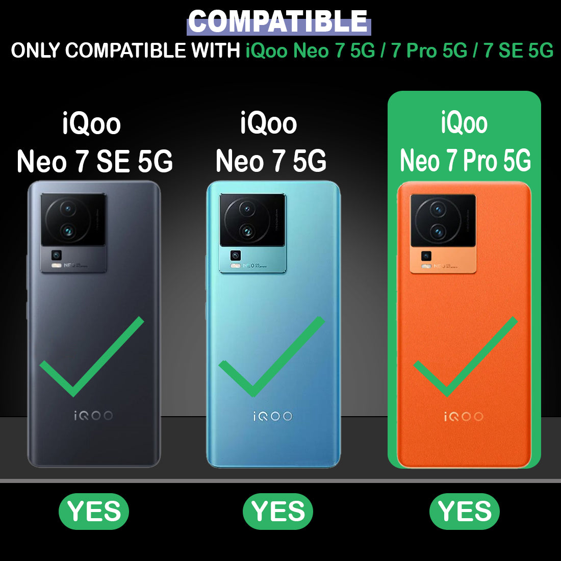 3D Balloons Designer 2D Printed Back Case Cover for iQOO Neo 7 5G / Neo 7 Pro 5G