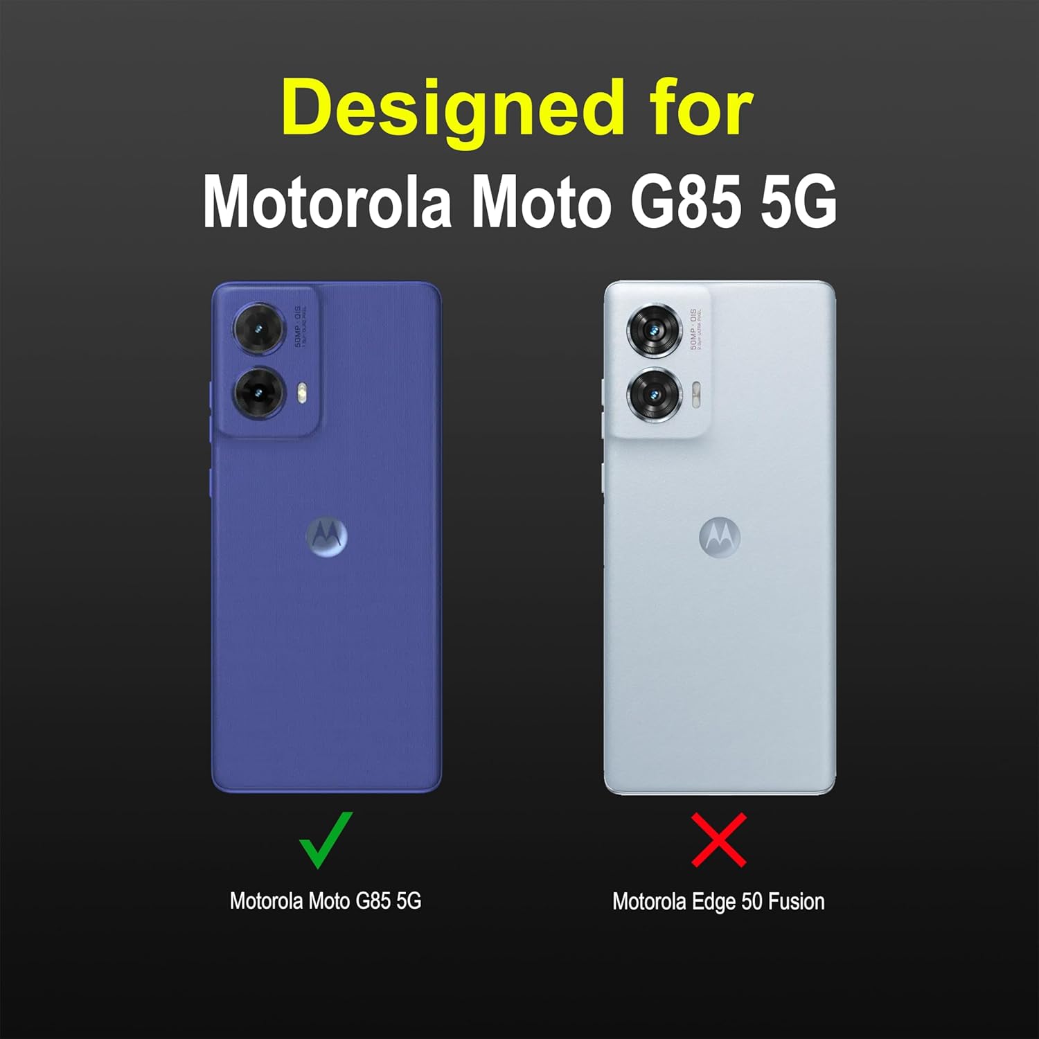 Magic Back Case Cover for Motorola Moto G85 5G
