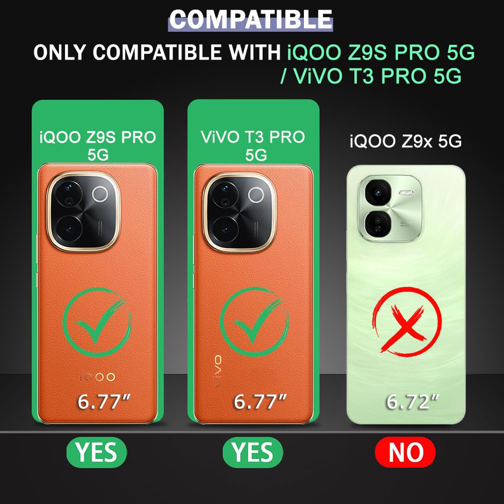 Magic Back Case Cover for Vivo T3 Pro 5G / iQOO Z9s Pro 5G