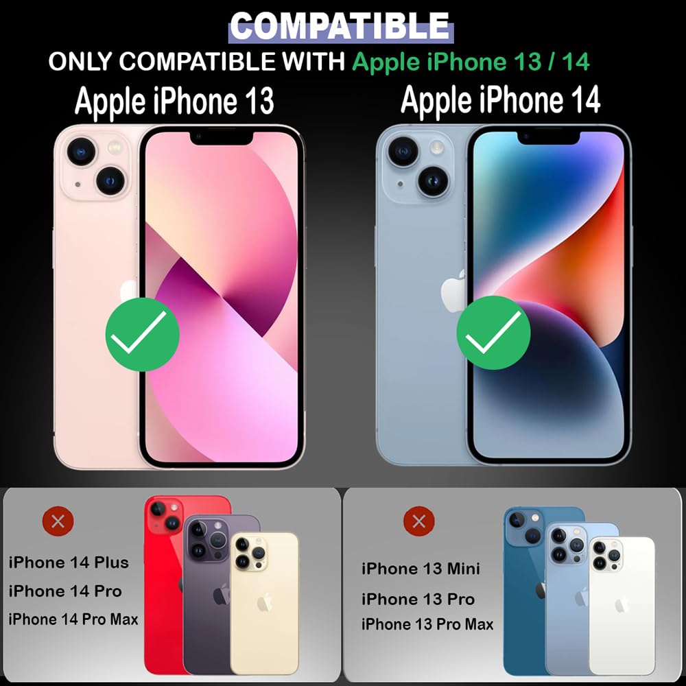 Super Clear Colorfull Smoke Cover for Apple iPhone 13 / 14