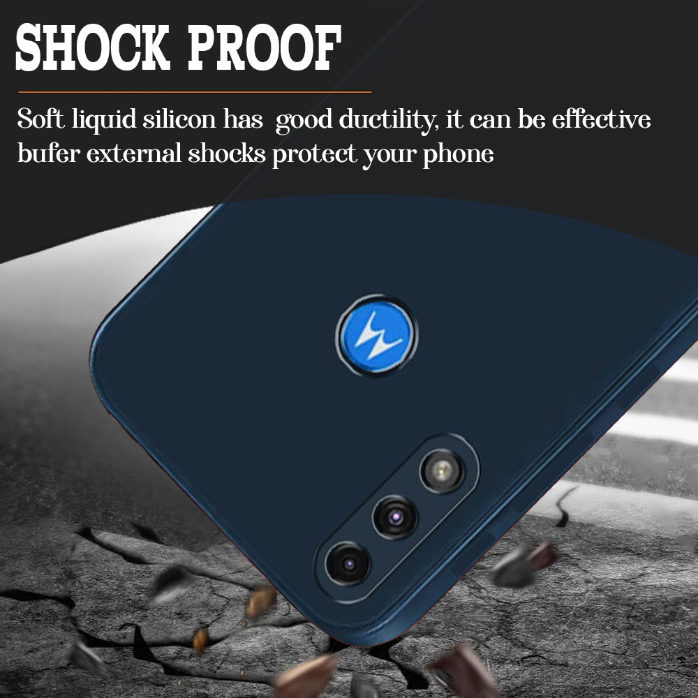 2 MM Liquid Silicone Case for Motorola Moto E7 Power