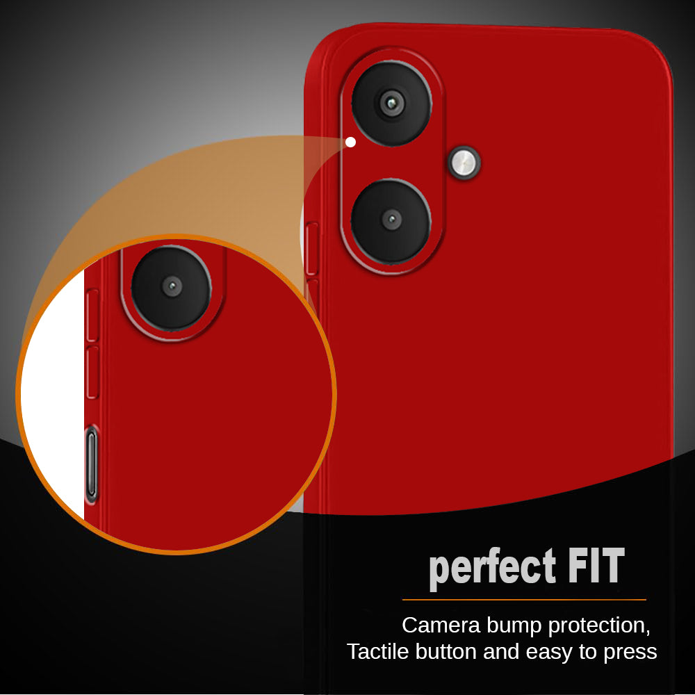 2 MM Liquid Silicone Case for Mi Redmi 13C 5G / Poco M6 5G