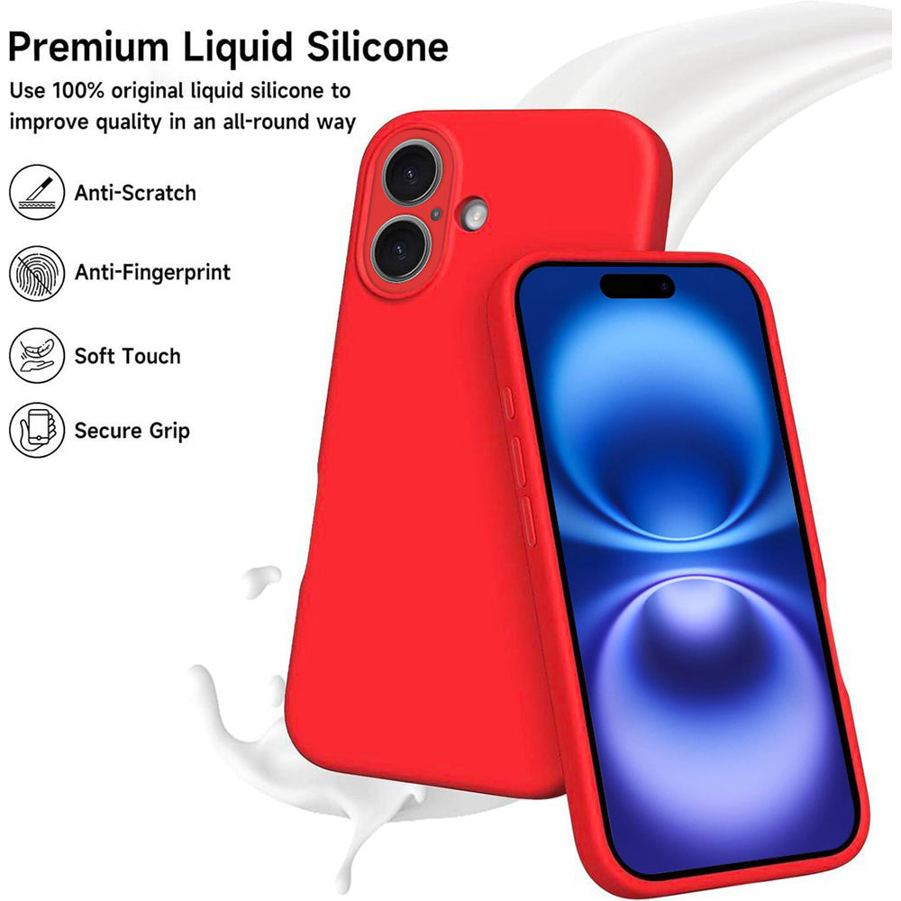 2 MM Liquid Silicone Case for Apple iPhone 16e