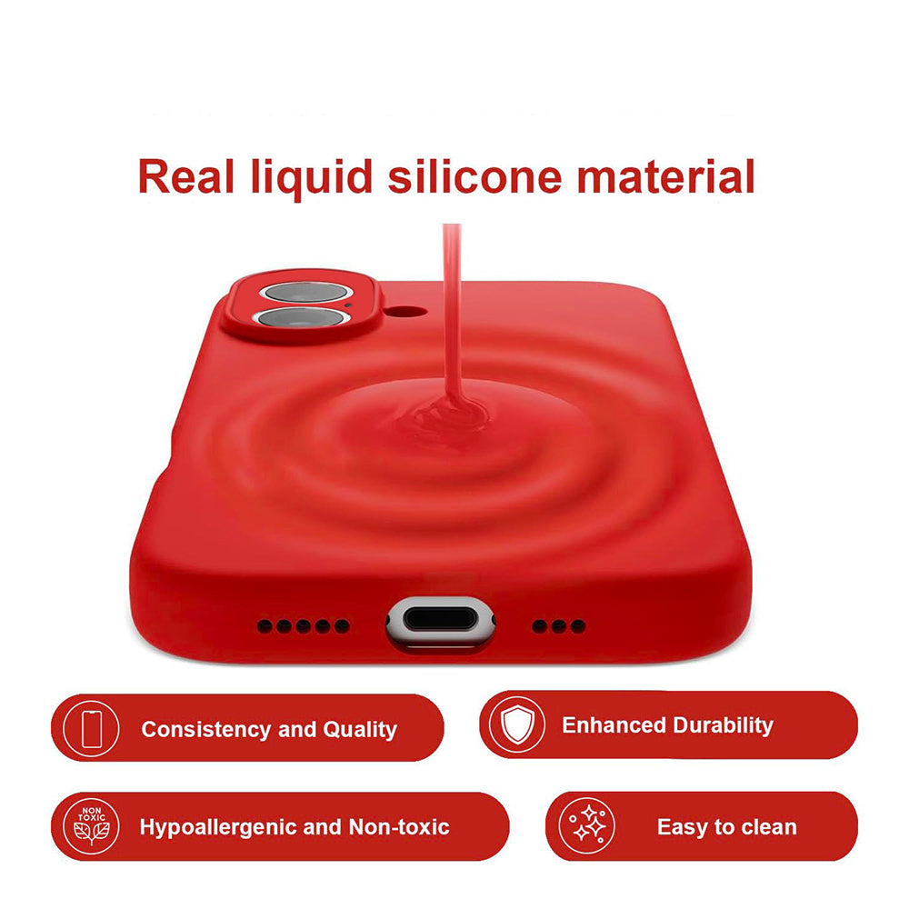 2 MM Liquid Silicone Case for Apple iPhone 16e