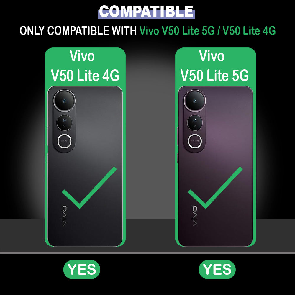 2 MM Liquid Silicone Case for Vivo V50 Lite 5G / V50 Lite 4G