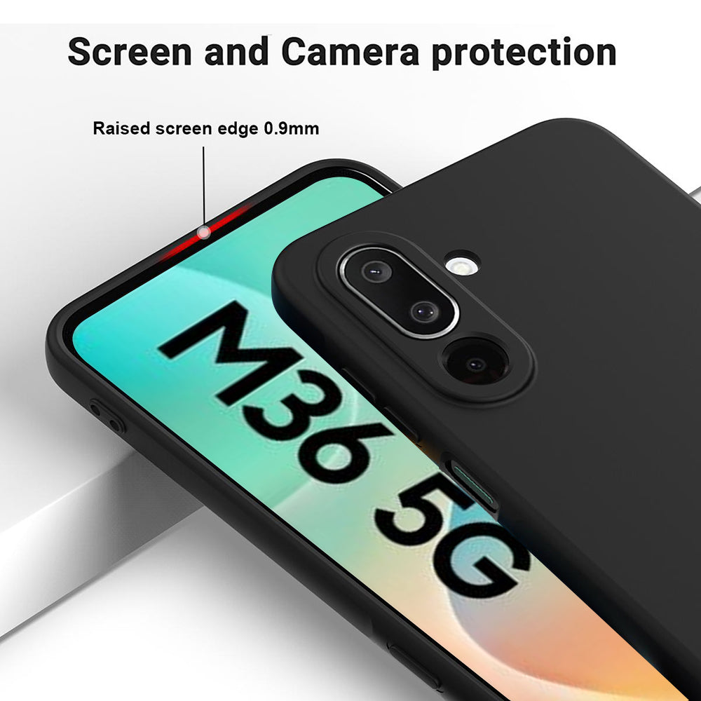 2 MM Liquid Silicone Case for Samsung Galaxy M36 5G